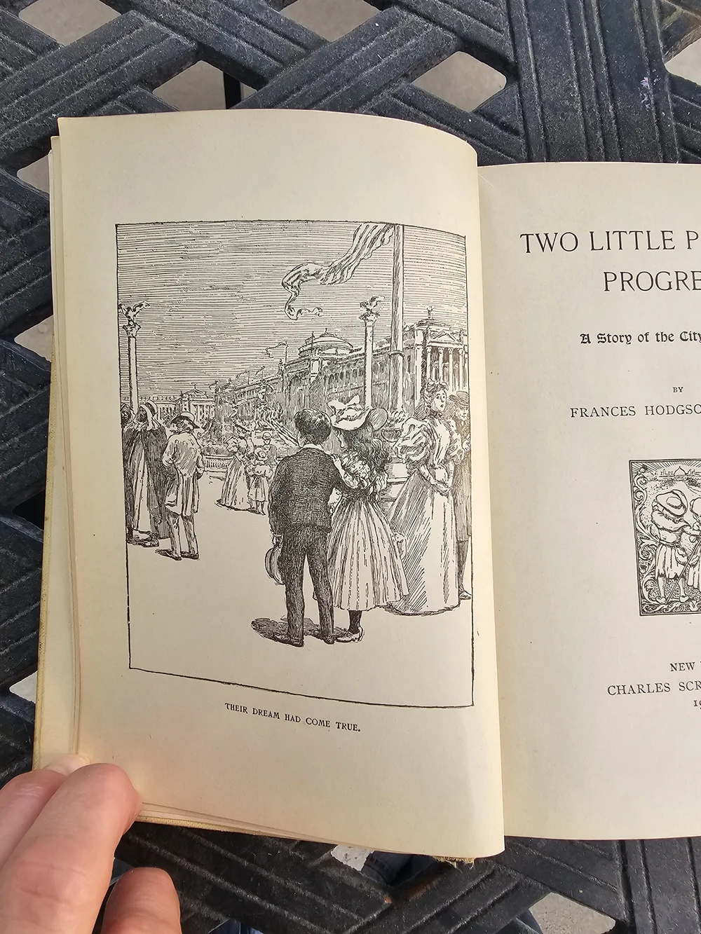 1902 Antique Two Little Pilgrims’ Progress Frances Hodgson Burnett